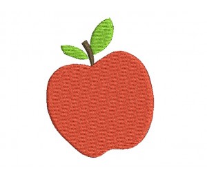 Stickdatei - Apfel