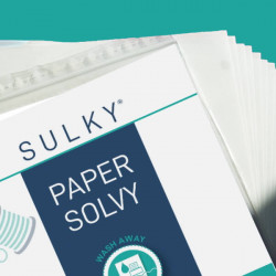 SULKY® PAPER SOLVY, 12 Blatt á 21,6cm x 28cm