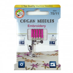 ORGAN® Needles Embroidery 75