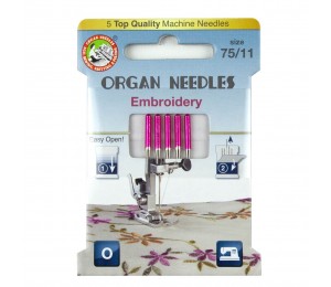 ORGAN® Needles Embroidery 75