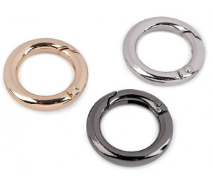 Karabiner Ring für Handtaschen Ø18 mm
