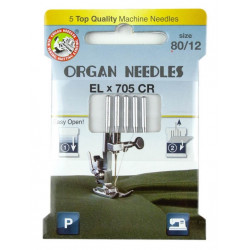 ORGAN® Needles EL x 705 Chromium Stärke 80 