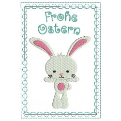 ITH - Postkarte Frohe Ostern Bunny