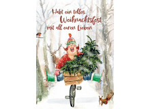 Postkarte - Ingrid Berendsen - Tolles Weihnachtsfest