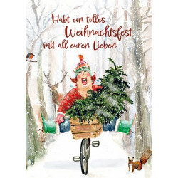 Postkarte - Ingrid Berendsen - Tolles Weihnachtsfest