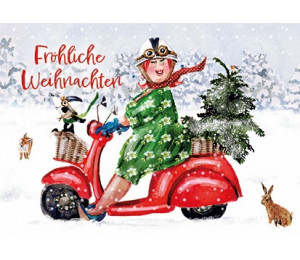 Postkarte - Ingrid Berendsen - Fröhliche Weihnachten