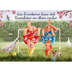 Postkarte - Ingrid Berendsen - Gute Freundinnen