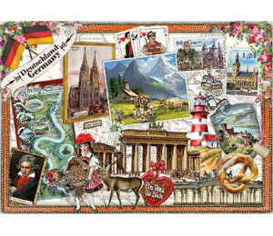 Postkarte - Barbara Behr - Länderpostkarte Deutschland 02