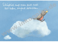 Postkarte - Einfach dasitzen 
