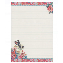 Briefpapier Block A5 - Hase