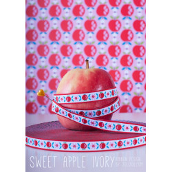 Webband Sweet Apple Ivory Jolijou von Farbenmix