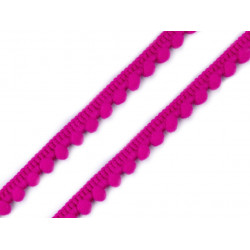 Bommelborte 11mm pink