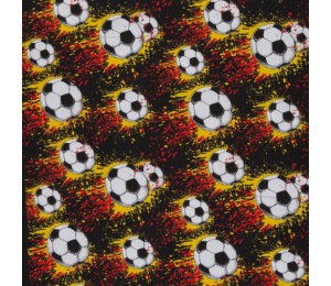 Jersey - Steinbeck Fußball schwarz rot gold Panel