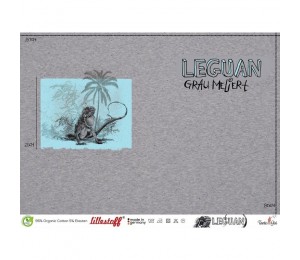 Bio Jersey Lillestoff - Leguan Panel