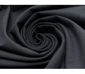 Jersey Uni - einfarbig schwarz