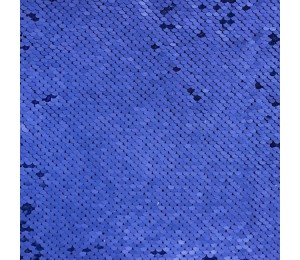 Wendepailletten - blau silber