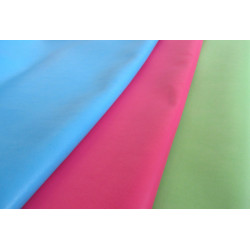 Kunstleder türkis - pink - lime