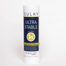  SULKY® ULTRA STABLE weiß, 25cm x 5m Aufbügelbares Schneidevlies