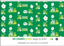 Bio Jersey Lillestoff - On Wheels grün